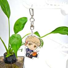 Cartoon Anime Lilo And Stitch Pendant Keychains Holder Car Key Chain Key Ring Mobile Phone Bag Hanging Delicious In Dungeon - 3 - 查看 1