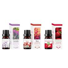 3瓶装香薰精油套装 - 无焰香薰机，果香精油，适用于香薰机和蜡烛制作，草莓椰子香型，具有放松和提神功效，每瓶10毫升 - 彩色 - 查看 11