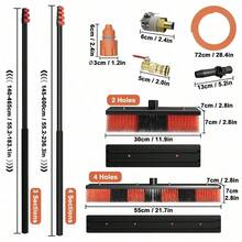 Draht-Kratzbürsten - 55cm Bürstenkopf - Übersicht 5