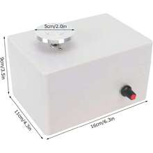 Máquina de la Rueda de Cerámica Eléctrica, Rueda de Cerámica para Niños Herramientas de Cerámica de Aleación de Aluminio de Plástico con Perilla de Plástico para Arcilla de Trabajo, Artesanías,,40859262 - Multicolor - Ver 6