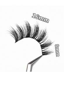 10 Pairs Clear False Eyelashes With D-Curl, Suitable For Daily And Party Makeup, Long-Lasting And Natural Eyelash Extension - Fluffy Lashes - View 3