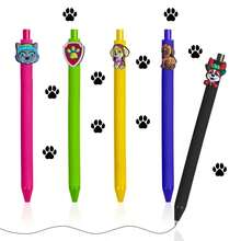 1pc Paw Patrol Character Themed Pen, Suitable For Exams And Office Use, Random Color And Style, Includes Characters Such As Rubble, Chase, Rocky, Zuma, Skye, Everest, Tracker, Tuck, Ella, Rex, WildCat, Liberty. Creative And Student Stationery, Office Signing Supplies, Ideal Gift For Family, Friends And Colleagues, Stationery Gift, School Supplies, Back To School Season, Festival. The Image Is For Reference Only, The Actual Product May Vary. - Multicolor - View 8