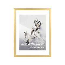 1/3pcs,30X40cm/12X16in Picture Frame, Wooden Photo Frame, A4 Frame, Certificates Documents Poster Frame,12"X16" Frame Withou Mat Photo Frames, Vertical & Horizontal Wall Hanging Black Picture Frame For Home Poster Prints Decor - khung ảnh bằng gỗ - Xem 18