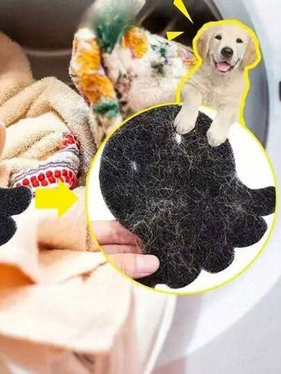 Cute Octopus-Shaped Washing Machine Lint Remover, Absorbs Pet Hair, Universal Household Cleaner, Washing Machine Drum Filter, Reusable Pet Hair Washing Sponge - Effectively Prevents Washing Machine Clogging, Captures Lint, Hair And Debris, Easy To Clean, Reusable, Durable, Ideal For Pet Owners And Laundry Days