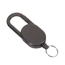 户外全金属易拉伸缩登山扣钥匙扣，防丢金属易拉钩 - 彩色 - 查看 9