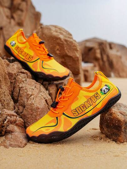 L.S.W.P 男士徒步鞋、涉水鞋 - 男士户外赤足五指凉鞋 - 轻便涉水鞋，适合户外健身和活动 - 透气鞋面 - 四季皆宜 - 速干轻便鞋底 - 沙滩、游泳、健身和水上运动的理想之选 - 徒步鞋、涉水鞋