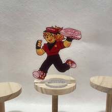 1 Stück 10cm Acryl Ständer Q-Stil Spielfigur Tischdekoration Geschenk, Schutzfolie auf Vorder- und Rückseite - Verschiedenfarbig - Übersicht 10