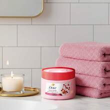 Dove Pomegranate & Shea Butter Body Scrub Exfoliates And Deeply Nourishes For Smooth, Radiant Skin 15 Oz - Lựu & Bơ hạt mỡ - Xem 7