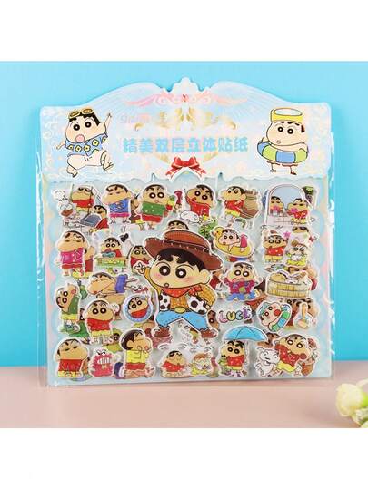 贴纸，卡通人物日记素材，日记装饰贴纸，文具周边贴纸，可爱卡通及特色贴纸。采用日式设计，简约美学，风格多样，适用于装饰手机、笔记本、杯子、汽车等物品。