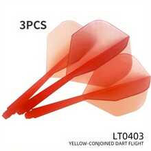 New 70% Transparent 2BA Darts With Integrated Flights, Anti-Drop Durable L-Shaped Flights, Competitive Game, Precise Throwing, Aerodynamic Shape, Lightweight Flight, Reinforced Tip, Sturdy Structure, Professional Darts, Performance Darts, Leisure Players, Competitive Athletes - Multicolor - View 15