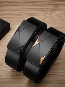 Men's Belt, High-End Retro Fashion Versatile Quick Buckle Waist Belt Suitable For Pants And Jeans - Multicolor - View 3