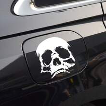 骷髅头汽车贴纸，笔记本电脑贴纸，油箱盖贴纸，越野车后窗贴纸，恐怖骷髅头，个性化创意装饰，防水汽车贴纸 - 貼紙 - 查看 4