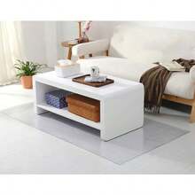 zxxCEILL Tte de Plastico de PVC Tranrente para Silla de Oficina o Pisos de Madera 120 x 90  Rectangular Tranrente Alforilla de Silla de Oficinasilla de oficina - Rectángulo - Ver 7