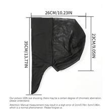 1pc New Lightweight Breathable Mesh Headscarf Hat With Drawstring - Multicolor - View 4