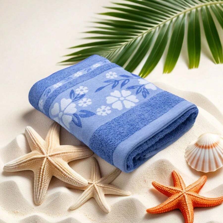 Bath Towels - Dusty Blue - View 1