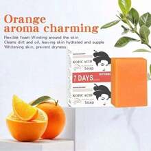 Kojie San Skin Brightening Soap - Original Kojic Acid Dark Spot Remover Soap, Paraben-Free Bar With Coconut & Tea Tree Oil For Face & Body, Gently Exfoliates For Smooth, Even Skin Tone – 100g X 3 Bars - Multicolor - 查看 3