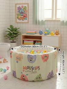 1 Peça Banheira Inflável Portátil com Bomba de Pé - Inflação e Drenagem Fáceis, Ideal para Spa em Casa, Banhos Quentes/Gelo, Dobrável para Armazenamento - Presente Perfeito - Multicolorido - Visão 3