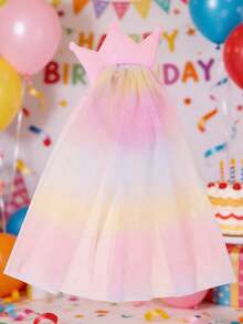 1件生日快乐字母A-Z闪亮皇冠发箍，新娘面纱头饰蝴蝶结，时尚花朵发夹，适合作为女孩生日派对礼物。关注我们的店铺，获取最新款式，下次购物可享8%折扣。DZBB - 彩色 - 查看 7