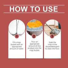 1瓶100毫升五合一地板清洁浓缩液，含海绵和毛巾，适用于木地板、瓷砖和大理石等多种表面，益生菌深层清洁去污，抛光增亮，清新香氛，家用清洁用品及家居护理 - 液體 - 查看 11