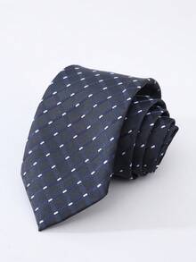 1 st. herrrutig slips i twill, lämplig för affärsmöten, dans, vardag etc. - A - Visa 23