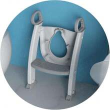 Potty con escalera, color blanco/gris, talla única,40839345 - Multicolor - Ver 6
