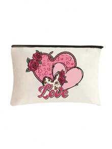 高尔夫印花化妆包 - 轻便无异味涤纶旅行洗漱包，卡通趣味多功能帆布包，充电器收纳包，旅行必备化妆包，化妆品、化妆和旅行必备轻便接待包，青少年完美礼物，生日和旅行配件，节日礼物 - 彩色 - 查看 13