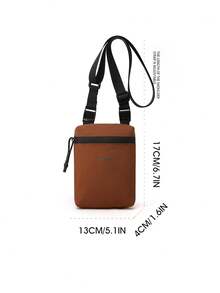 男士迷你邮差包、单肩包、斜挎包、钱包 - 彩色 - 查看 14