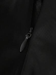 优雅正式舞会礼服，收腰派对礼服，浪漫性感露背系带挂脖女士派对礼服，适合婚礼、晚宴、约会等场合，黑色春季款 - 黑色 - 查看 9