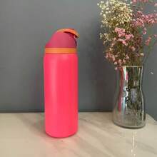 32 Oz Outdoor Sports Water Cup Water Bottle Stainless Steel Vacuumowala Insulated Cup With Lid And Straw Suitable For Water, Iced Tea Or Coffee. - Nhiều màu - Xem 4