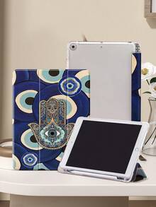 Eye Pattern Basic Tablet Sleeve, Minimalist Design - Multicolor - View 5