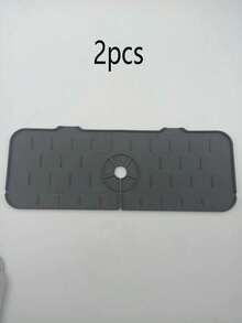 Alfombrilla plegable para el drenaje del grifo, almohadilla anti-salpicaduras para el fregadero de la cocina y el tocador del baño, evita fugas de agua, rejilla de drenaje - Multicolor - Ver 14