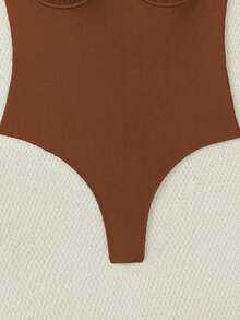 WD VEST Adult Swimsuit With Elegant Structure And Shaping Cut 2025 XX382 - Rỉ Nâu - Xem 2