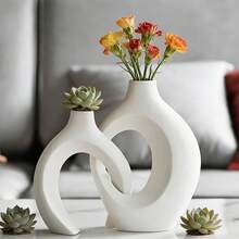 Multi-Functional Decorative Vase - Can Hold Fresh Flowers, Dried Flowers, Grass, And Artificial Flowers, Suitable For All Seasons, No Idle Time - one-size - View 3