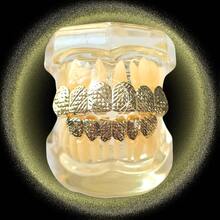 1 Set Leopard Print Tooth Grillz, Suitable For Daily Wear, Festivals, Parties - Multicolor - View 2