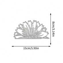 Creative Flower Dies, DIY Scrapbooking Album And Embossing Stencil, Greeting Card Making Tool, Card Paper Cutting Crafts ,Gift Card Making Template Die Cuts. - Silver - View 9