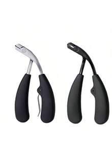 Professional Nail Clippers, Modern Stylish Design, Stainless Steel Blades, Concave Blade Edge, Wide Opening, Anti-Splash Design, Long Handle, Curved Trimming Blade, Suitable For Thick Toenails, Suitable For Professional Nail Salons And Home Use, Suitable For Men And Women, Holiday Gift - Multicolor - View 6