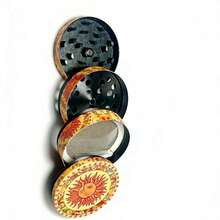 4pcs 50mm Diameter Zinc Alloy Grinder Set, Kitchen Tool, Portable Grinder - Multicolor - View 4