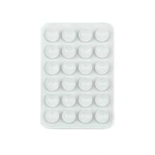 5pcs Silicone Phone Holder, Suction Cup Phone Stand, Hands-Free Phone Handle, Ring Holder, Compatible With Android, White + Black + Pink + Transparent + Rose Red, Great Gift For Valentine''s Day