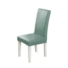 1/2/4/6件装PU防水弹力椅套，160gsm加厚款，适用于家庭、酒店、餐厅、餐椅，四季皆宜 - 彩色 - 查看 31