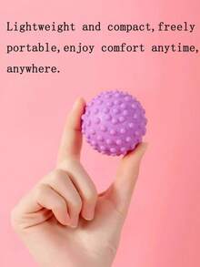 1pc Tpr Acupoint Massage Ball For Fascia Release, Foot Muscle Relaxation, 6 Colors Yoga Ball For Shoulder, Neck & Meridian Massage - Multicolor - View 11