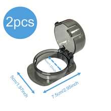 TWO DADS Children's Safety Stove Knob Cover, Transparent Stove Knob Protector, Suitable For Kids And Pets, Oil And Dirt Resistant, Easy To Clean