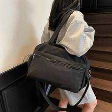 大容量旅行行李袋、学生学校背包、健身房瑜伽训练运动包、防水行李带设计、多功能旅行收纳袋、随身飞行包、学校用品包、学校用品 - 彩色 - 查看 12