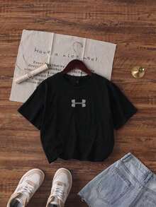 Camisetas para hombres TL2G - Negro - Ver 2