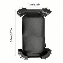 1 Unit With Black Bicycle/Motorcycle Mount For Stable Riding, Shock-Absorbing And Image-Stabilizing Phone Holder: Durable Phone Holder.