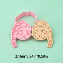 Mattel 1pc Monster Hunt Biscuit Mold Big Cat Head 3D Cartoon Mira Biscuit Mold DIY Clay Simulation Printed Biscuit Kitchen Baking Convenient Good Item Monster Hunt Biscuit Baking Mold DIY Handmade Biscuit Mold Kitchen Practical Good Item - Multicolor - View 18