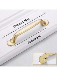 4pcs Metal Cabinet Handles - Versatile Knobs For Kitchen, Drawers & Cupboards - Multicolor - View 13