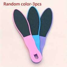 1 Set Foot File, Double-Sided Callus Remover And Heel Scraper - Unisex