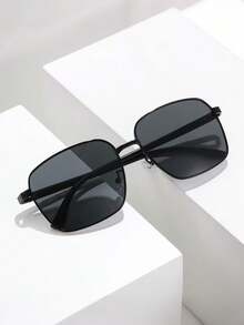 1pc/2pcs Retro Men's European & American Style High-End Fashionable Fishing Fashion Glasses, Suitable For Fishing, Driving, Etc. - Multicolor - View 6