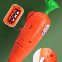 2支装胡萝卜造型录音笔，学生专属书写工具。这是一款胡萝卜造型的圆珠笔，可用于书写和录音，是一款寓教于乐的学习用品。Judy Animal Stationery 胡萝卜造型录音笔小巧可爱，按压即可书写，是学生理想的录音工具。 - 彩色 - 查看 8