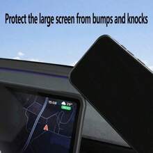1pc Center Console Silicone Protective Frame, Interior Anti-Collision Protection - A - View 5
